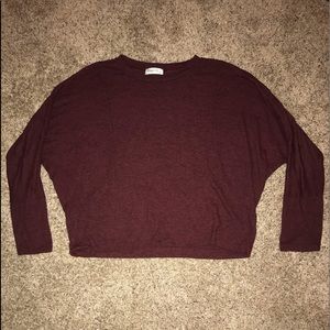 Maroon sweater
